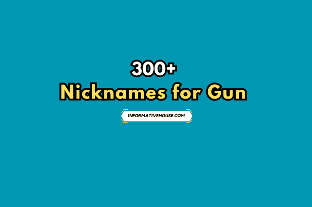 Nicknames for Gun