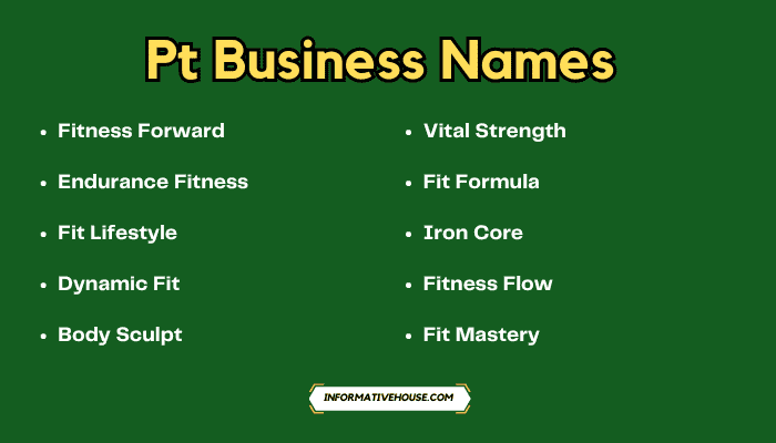 Pt Business Names