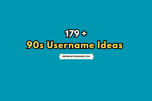 90s Username Ideas