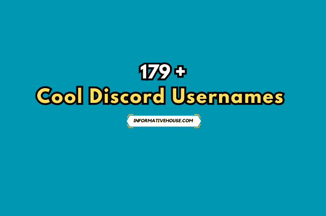 Cool Discord Usernames