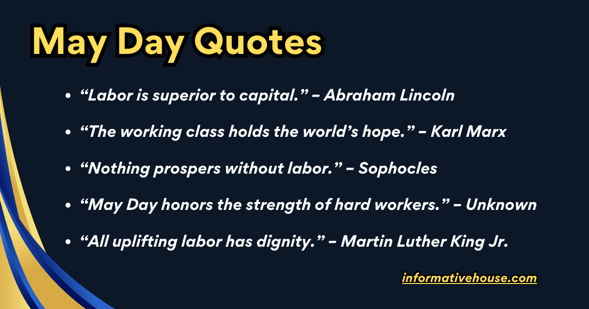 May Day Quotes