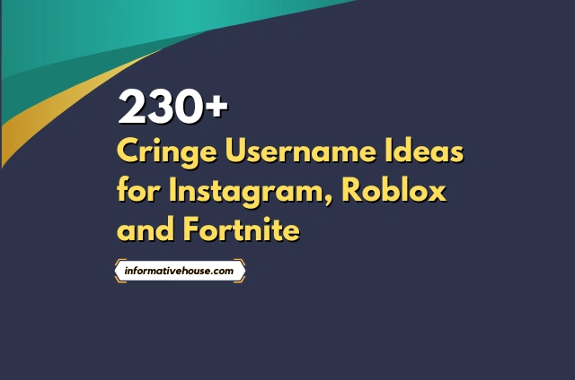 Cringe Username Ideas