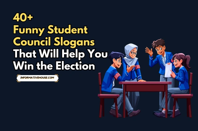 40 Funny Student Council Slogans
