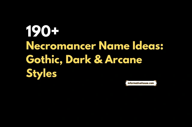 Good Necromancer Names